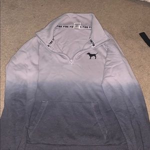 Pink Ombré Quarter Zip